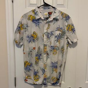Minions Themed Men's Shirt from Urban Outfitters- Multicolor
